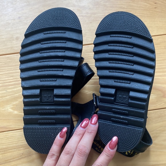 Dr. Marten JUNIOR KLAIRE LEATHER STRAP SANDALS - Picture 5 of 5